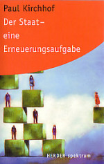 Der Staat - Eine Erneuerungsaufgabe - Cover