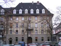 Fassade der Bibliothek des Instituts für Geschichtliche Rechtswissenschaft