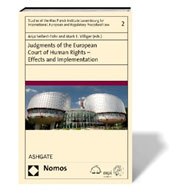 Buchtitel_Judgements of the European Court